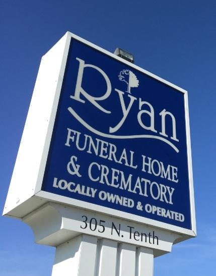 Ryan Funeral Home & Crematory in De Pere Wisconsin