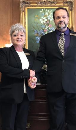 St. Stephens Funeral Home building in Saint Stephens, Alabama