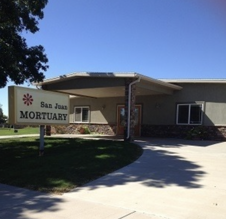 San Juan Mortuary in Blanding Utah