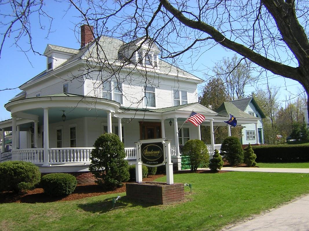 Sanderson Funeral Services Inc building in Middlebury, Vermont