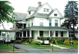 Schaeffer Funeral Home building in Lehighton, Pennsylvania