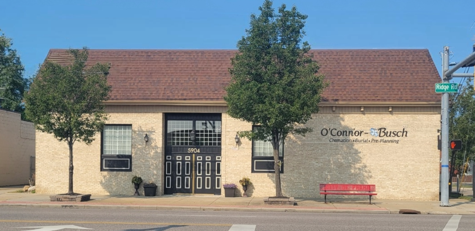 Schuster-Straker O'Connor Funeral Home building in Parma, Ohio