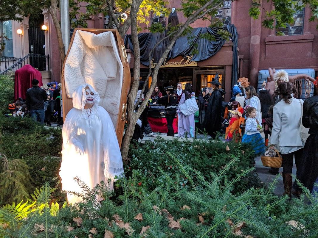 Scotto Funeral Home building in Brooklyn, New York