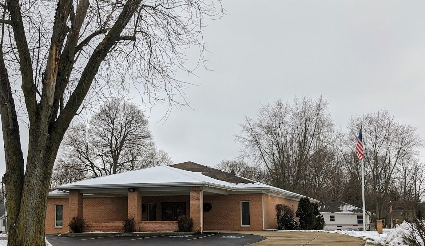 Seals-Campbell Funeral Home building in Marseilles, Illinois