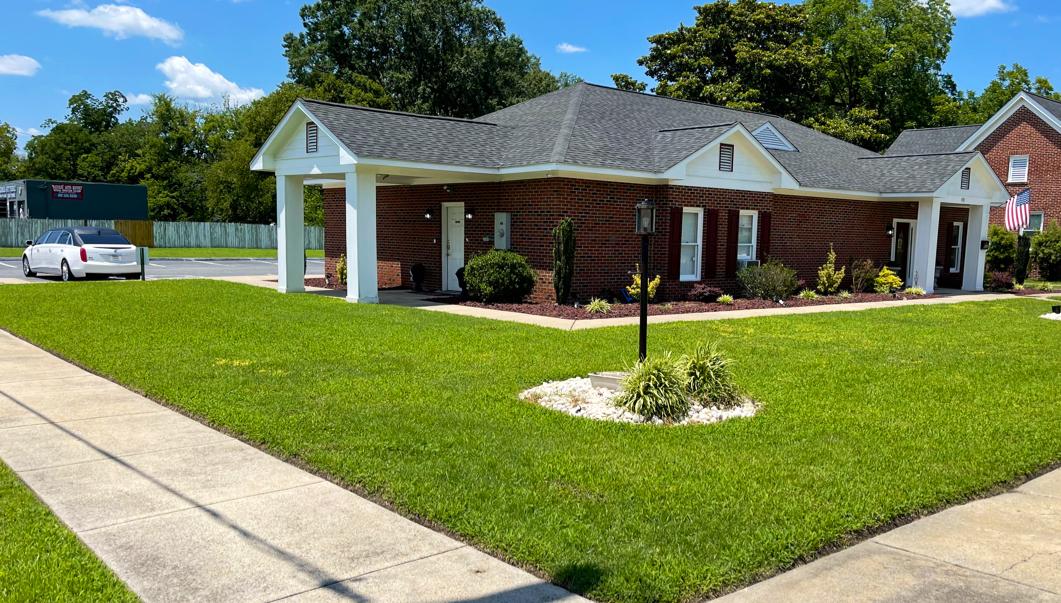 Serenity Memorial Funeral Home & Cremation building in Goldsboro, North Carolina