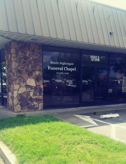 Sharer-Nightingale Funeral Chapel building in Sacramento, California