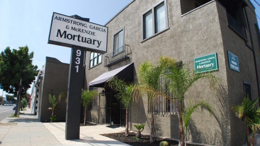 Simpson's Family Mortuary Los Angeles building in Los Angeles, California