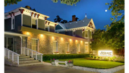 Skinner Funeral Home building in Eaton Rapids, Michigan