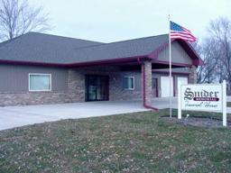 Snider Memorial Funeral Home building in Clearwater, Nebraska