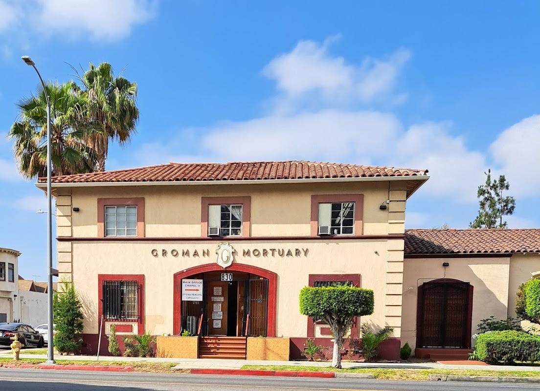 Solomon's Mortuary building in Los Angeles, California
