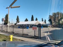 South Los Angeles Mortuary building in Los Angeles, California
