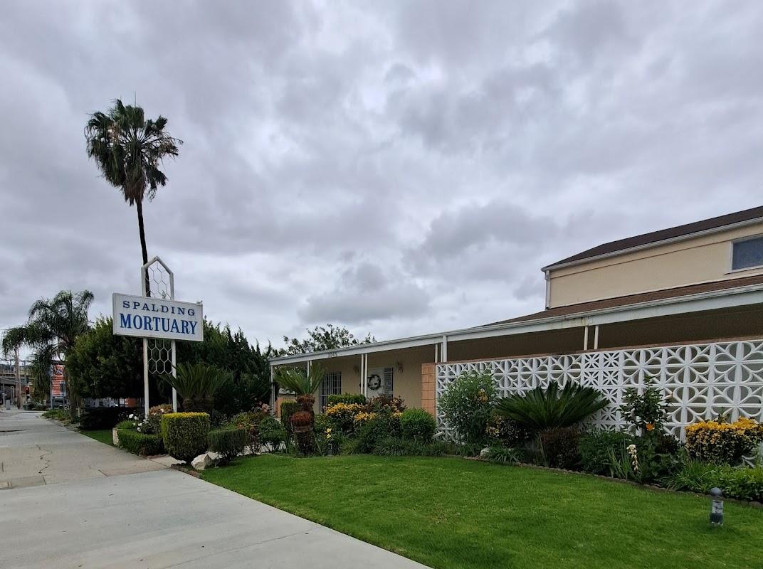 Spalding Mortuary building in Los Angeles, California