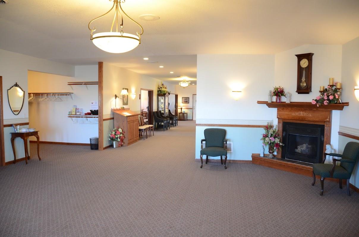 Speer Funeral Home building in Aledo, Illinois