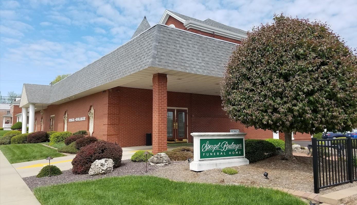 Spengel-Boulanger Funeral Home building in Highland, Illinois