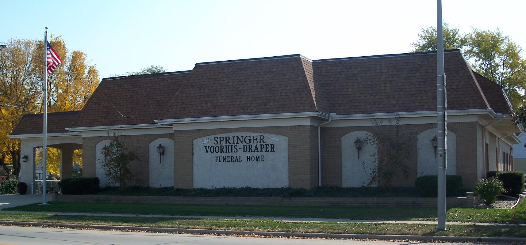 Springer-VoorhisDraper Funeral Home in Monticello Indiana