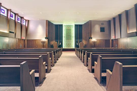 Stanetsky Memorial Chapel in Brookline Massachusetts