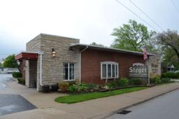 Steger Memorial Chapel building in Steger, Illinois