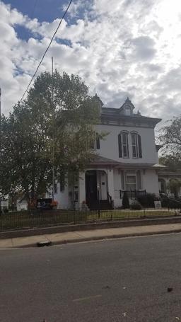 Styninger-Krupp Funeral Home building in Nashville, Illinois
