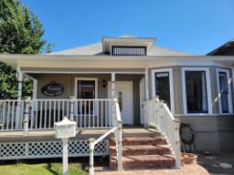 Sunset Funeral Care building in Redlands, California