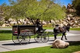 Sunset Hills Mortuary building in Apple Valley, California