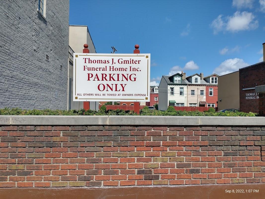 Thomas J. Gmiter Funeral Home building in Pittsburgh, Pennsylvania