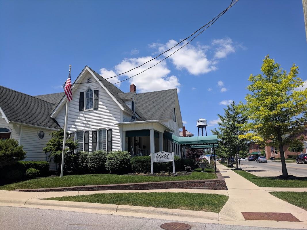 Tidd Funeral Home building in Hilliard, Ohio