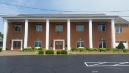 Tucker Funeral Home building in Central City, Kentucky