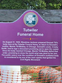 Tutwiler Funeral Home in Tutwiler Mississippi