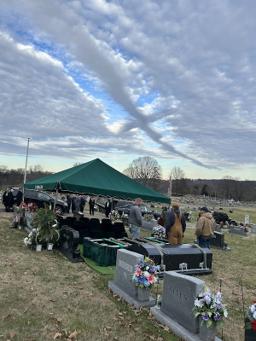 T.W. Crow & Son Funeral Home building in Scottsville, Kentucky