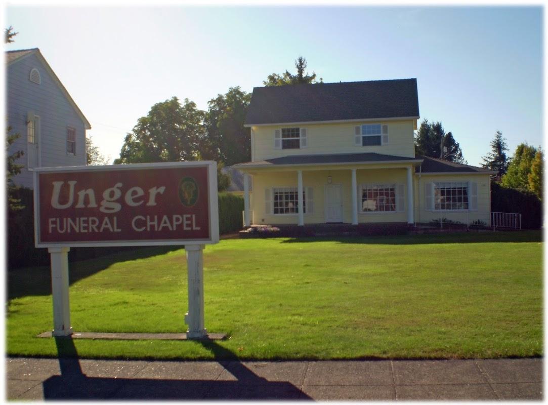 Unger Funeral Chapel in Mount Angel Oregon