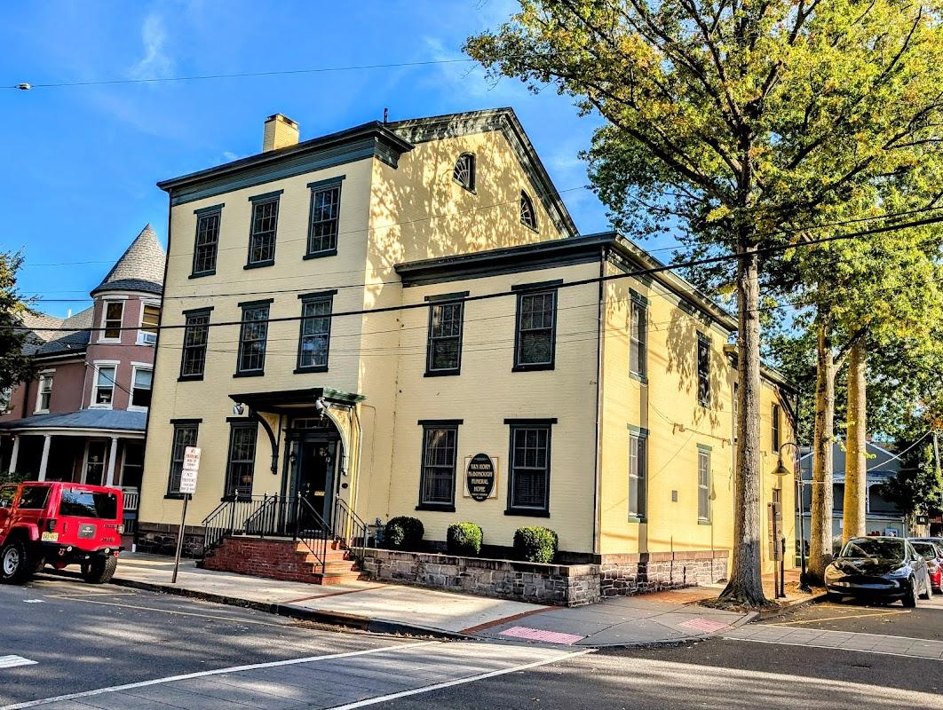 Van Horn-McDonough Funeral Home building in Lambertville, New Jersey