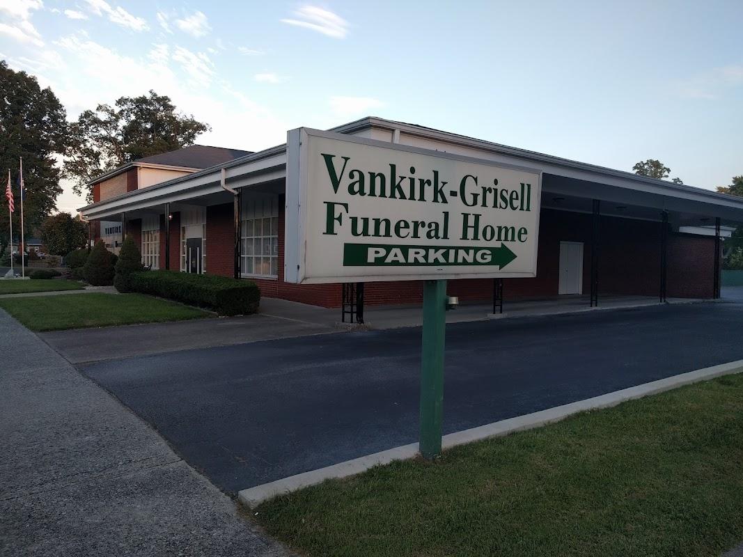 Vankirk-Grisell Funeral Home building in Corbin, Kentucky