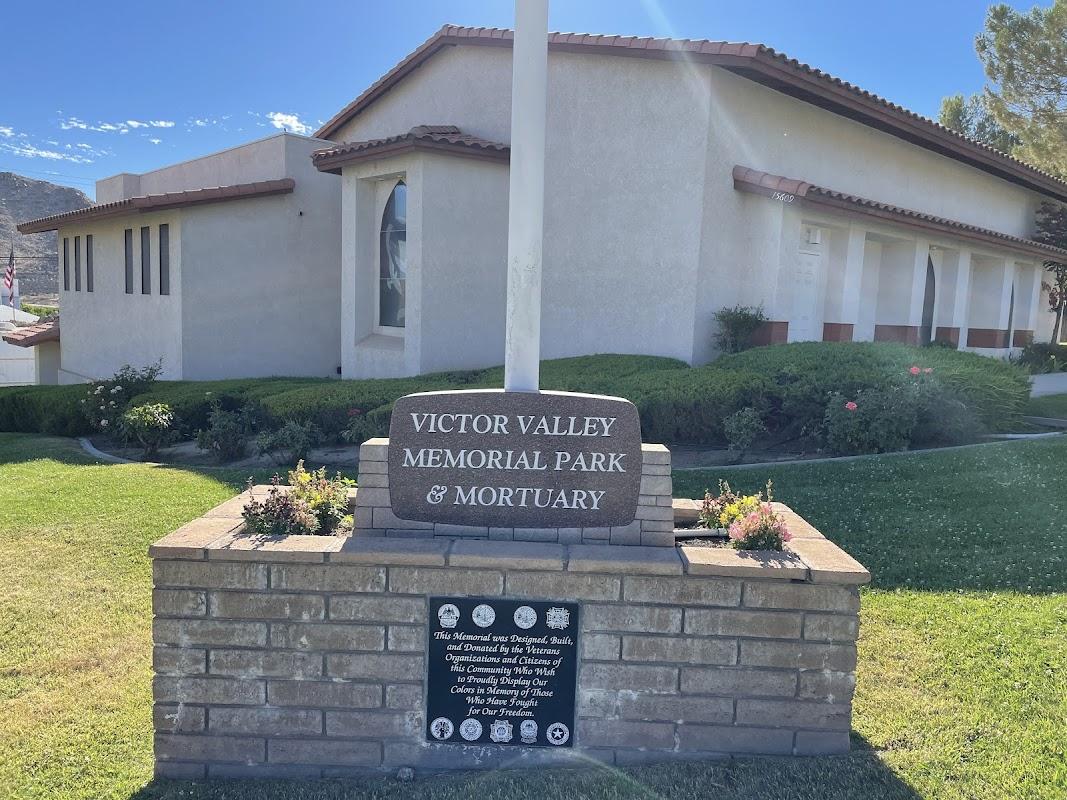 Victor Valley Memorial Park and Mortuary building in Victorville, California