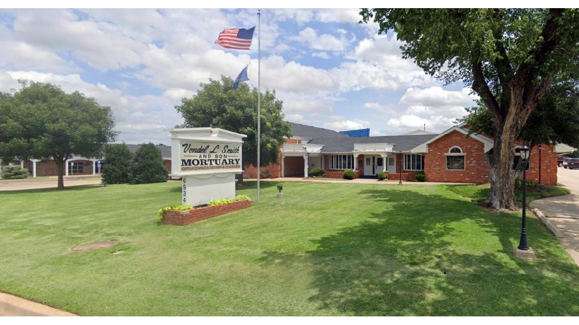 Vondel L. Smith & Son Mortuary, South building in Oklahoma City, Oklahoma