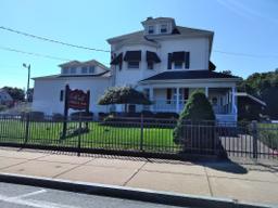 Waitt Funeral Home building in Brockton, Massachusetts