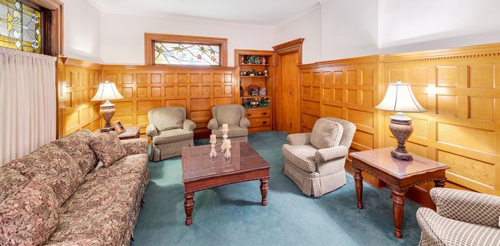 Wappner Funeral Directors building in Ashland, Ohio