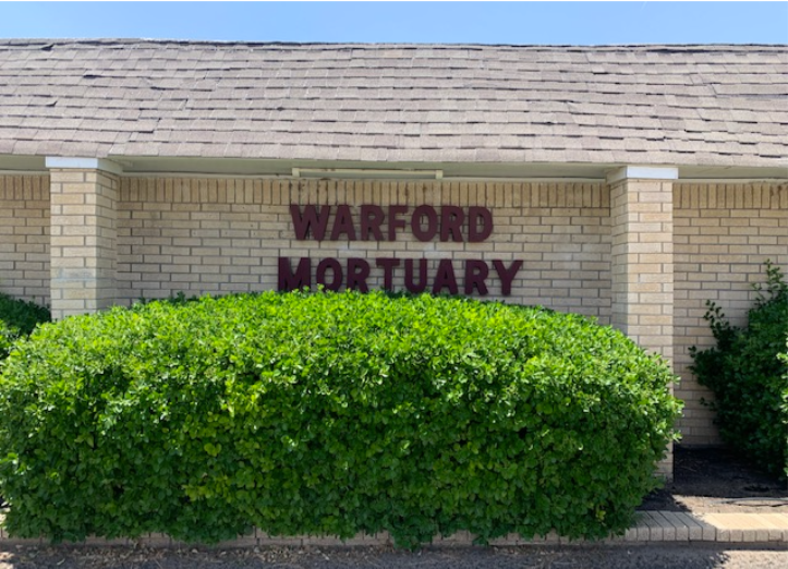 Warford-Walker Mortuary building in Amarillo, Texas