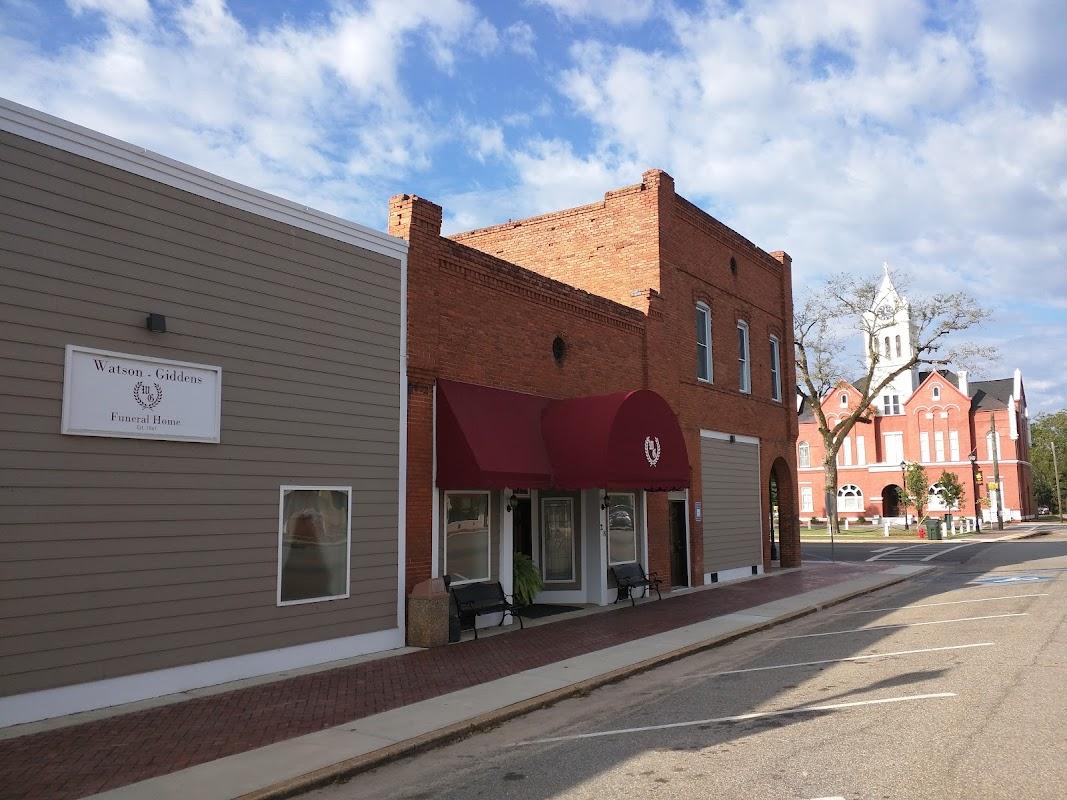 Watson-Giddens Funeral Home in Ellaville Georgia