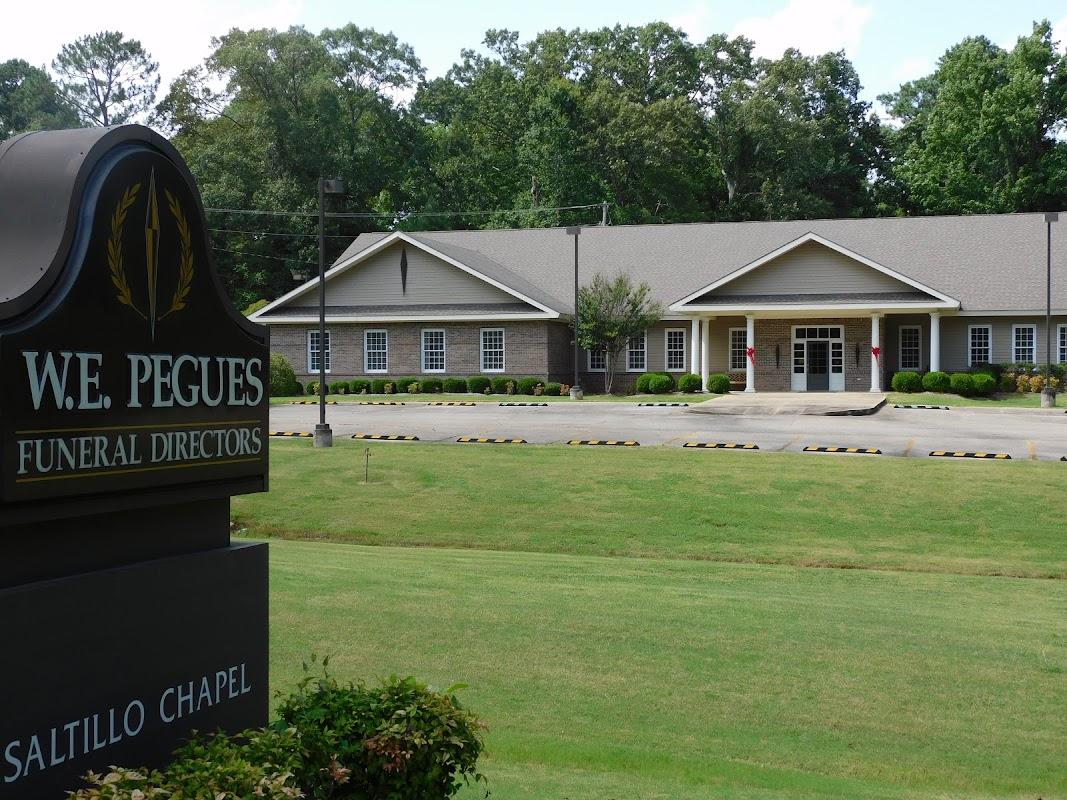 W.E. Pegues Funeral Directors in Saltillo Mississippi