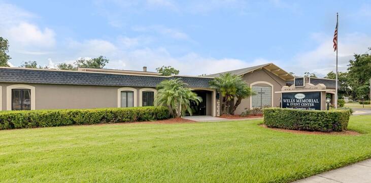 Wells Memorial and Event Center building in Plant City, Florida