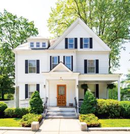 Whittier-Porter Funeral Home building in Ipswich, Massachusetts