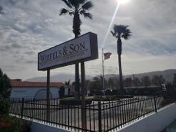 Wiefels & Son Funeral Home building in Banning, California