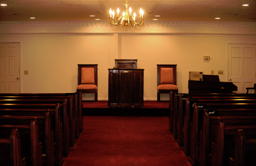 William R. Strickland and Son Funeral Directors building in Clermont, Georgia