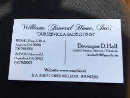 Williams Funeral Home - Augusta building in Augusta, Georgia