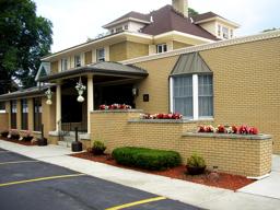 Wm R Chase & Son Funeral Home building in Port Dickinson, New York