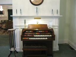 Worthington Funeral Home building in Rushville, Illinois