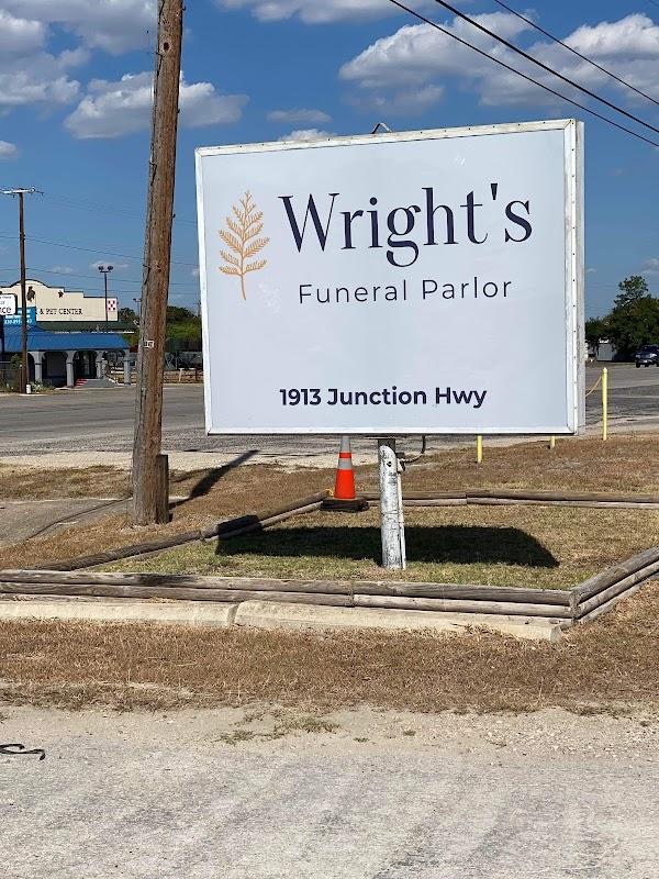 Wright's Funeral Parlor in Kerrville Texas