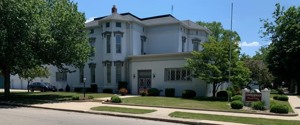 Zimmerman Brothers Funeral Home in Rochester Indiana